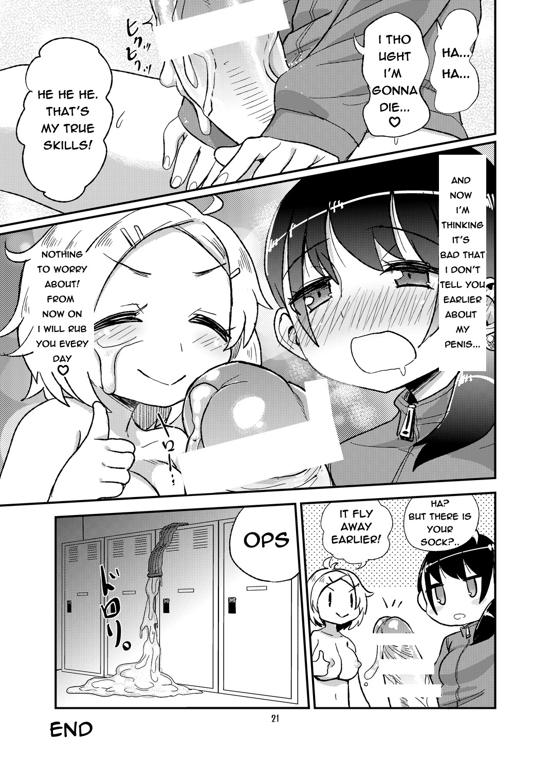 lightninglarz57:  Massive cock futa comic part 2 (manga form) 