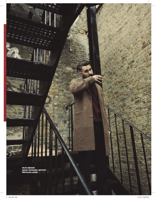 beardifulbeards:  stonehairsalon:  Ricki Hall for L’officiel MagazinePhotographer: Olgac Bozalp Hair: John Mullan for Nude Agency at Stone HairStylist: Eilidh Greig Mua: Charlotte Reid  Model: Ricki Hall @ Nevs London  beardifulRicki, you’re killing