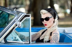 hotrod-girls:  Hotrod Pinup , check more