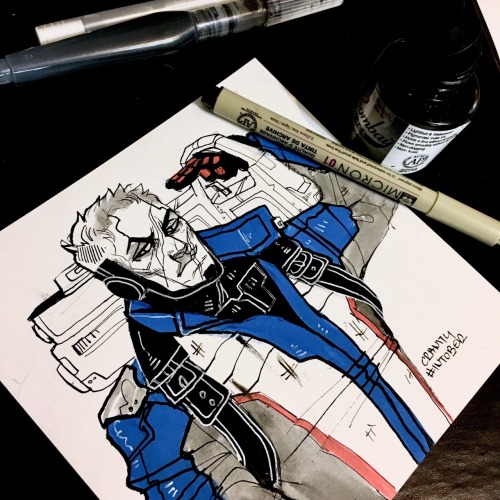 cranitys-art:​trying to catch up on inktober :’)