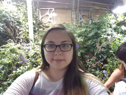 Me at the Live Butterfly Exhibit in downtown