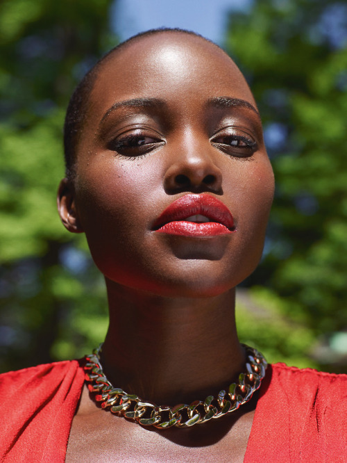 Lupita Nyong'o photographed by Mario Sorrenti