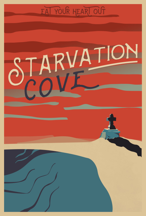 tomhartnell:Terror travel posters [5/?]Starvation Cove @theterrorbingo fill: Starvation Cove