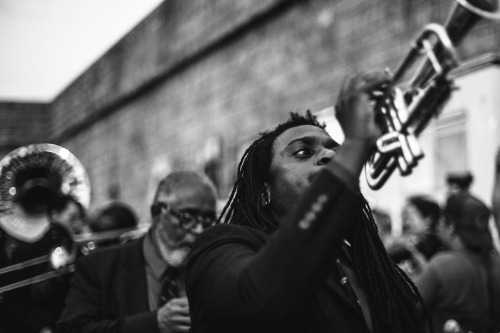 Preservation Hall Jazz Band second line at Newport Folk Festival 2016by Josh Wool