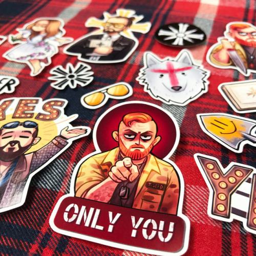 I did it! ＼( ◕ ▽ ◕ )／ Far Cry 5 stickers (+ 2 pocket calendars) are now available in my Tictail shop