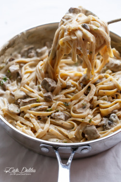 do-not-touch-my-food:  Beef and Mushroom Stroganoff