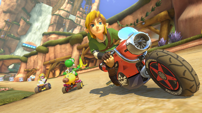 iheartnintendomucho:  No, You’re Not Dreaming. That’s Link In Mario Kart 8 Finally,