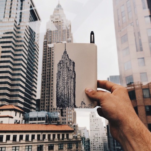 liferuin:Christian BorgerA New York Sketch, 2014