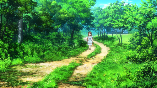 Some backgrounds from Non non Biyori: Repeat. The second season wasn’t a let down at all. If anythin