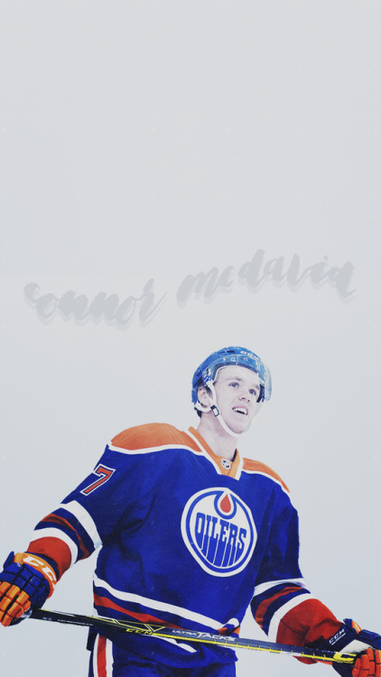 Connor McDavid + floral /requested by @oscarklefbon/