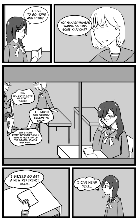 Woops super long post. A comic i did for twitter. (that’s basically a character study)to quote my ow