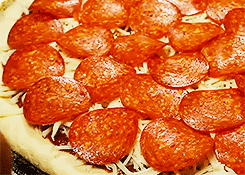 Porn photo fatfatties: Pepperoni Pizza   delicious~