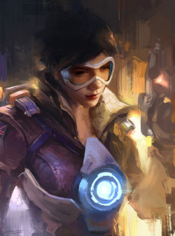 art-of-cg-girls:  Tracer by Zack Cy