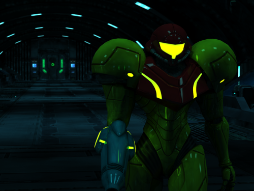 This is an old wallpaper I made using models from Metroid: Other M. I was mainly testing to see if I