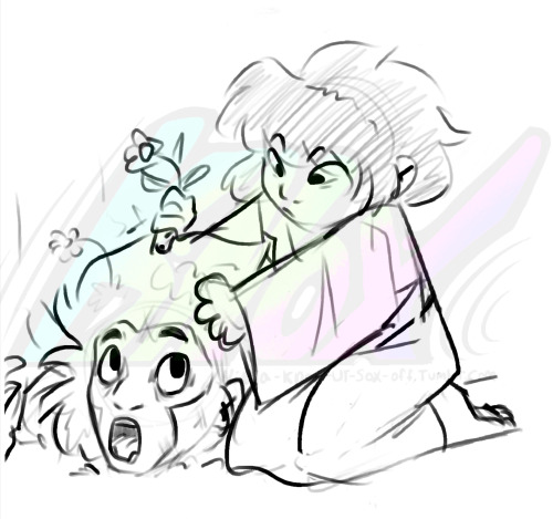 Was Struck With A Truly Silly Non-serious AU Idea In Which Our Resident Jailed Great Sage Gets Befriended