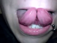 sizvideos:  Split tongue?! - Video  The weird thing is&hellip; I find that kind