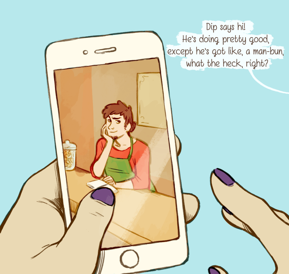 snuffes:  “I guess that’s pretty sappy, huh?”