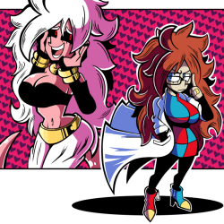 1nsert-art-here: Android 21 is pretty cool