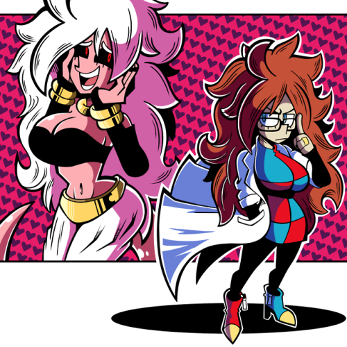 1nsert-art-here: Android 21 is pretty cool   < |D’‘‘