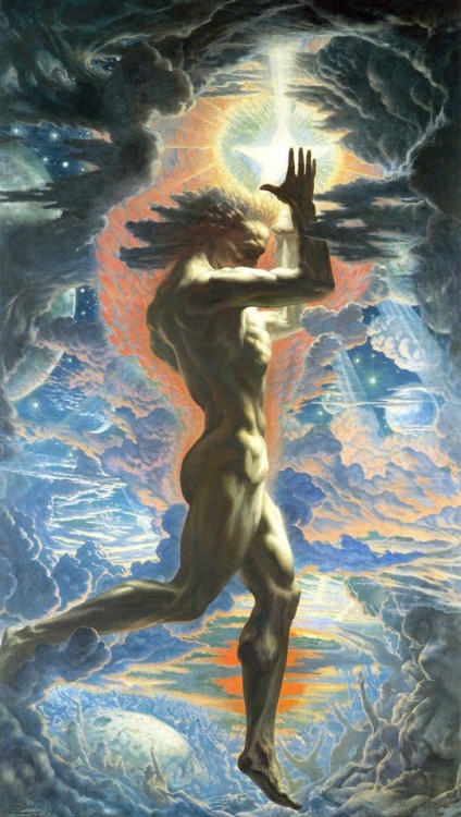 Prometheus, Jean Delville, 1907