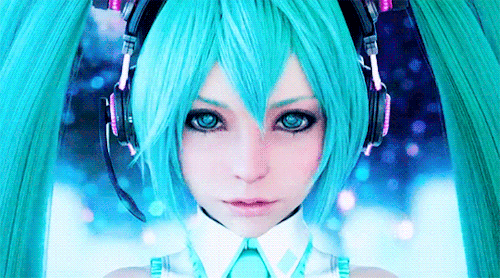edwarddelrics:   Hatsune Miku & Tetsuya Nomura   there is literally nothing else i needed to see today 