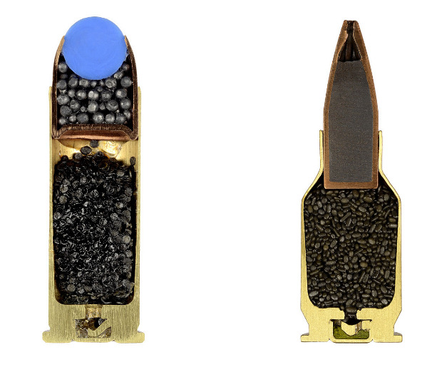 whiskey-wolf:  soundwaveoffical:  whiskey-wolf:  Cross Sections Of Various Ammunition