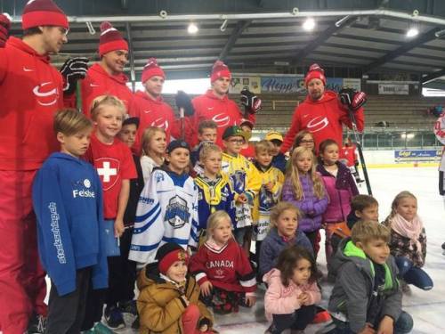 Train with the big stars in Arosa! New project of Swiss Ice Hockey Federation (x/x)