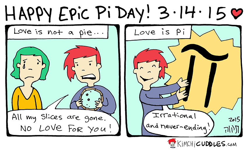 Made my own version of that pi meme. Hope y’all enjoy EPIC PI DAY tomorrow! :D