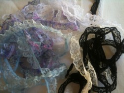 delicatekittensboutique:Just about to add custom lace listings to my store. &lt;3