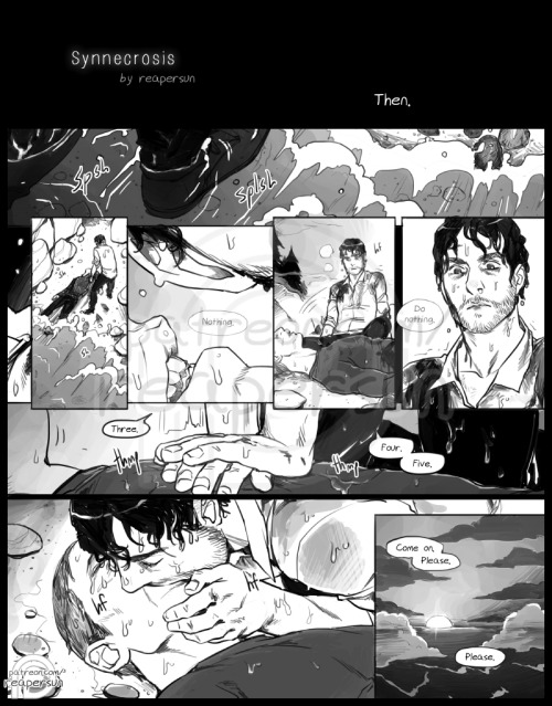 Support me on Patreon => Reapersun on PatreonView from beginning|Page 1 - Page 2>—————This is my comic from the RAW Anthology! It’s 10 pages and I’ll be posting a couple pages a week over the next few weeks. I actually drew this one