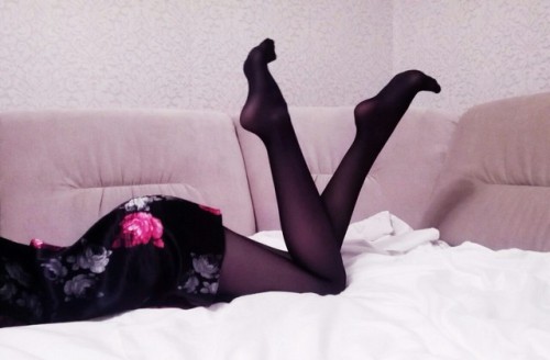 knee socks and stockings
