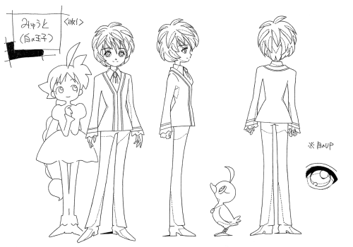 Princess Tutu settei sheets