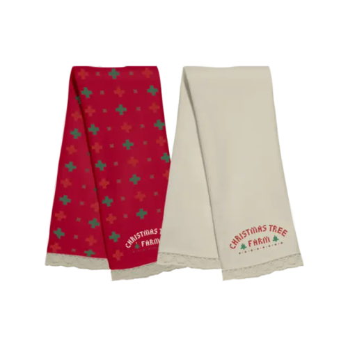Christmas Tree Farm Tea Towel Set$35