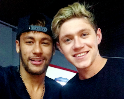 mr-styles:  niallhoran: Great to meet @neymarjr last night! Super nice and humble guy! neymarjr: honor to meet you … I’m a fan and admire the whole group!  