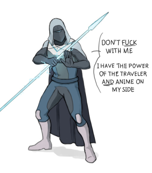 elesir:Arcstrider hunters casting Arc Staff