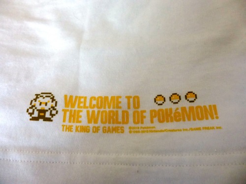 x-asamin:  Bought this lovely T-shirt from Pokemon Centre today  THIS IS THE GREATEST THING I HAVE EVER SEEN