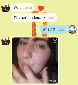 fortygigserver:  Sent her on a bus home to