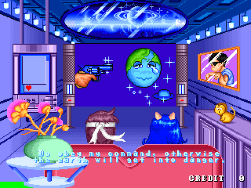 At the big VGJunk site today: loosely Bubble Bobble-esque Korean platformer Fancy World: Earth of Cr