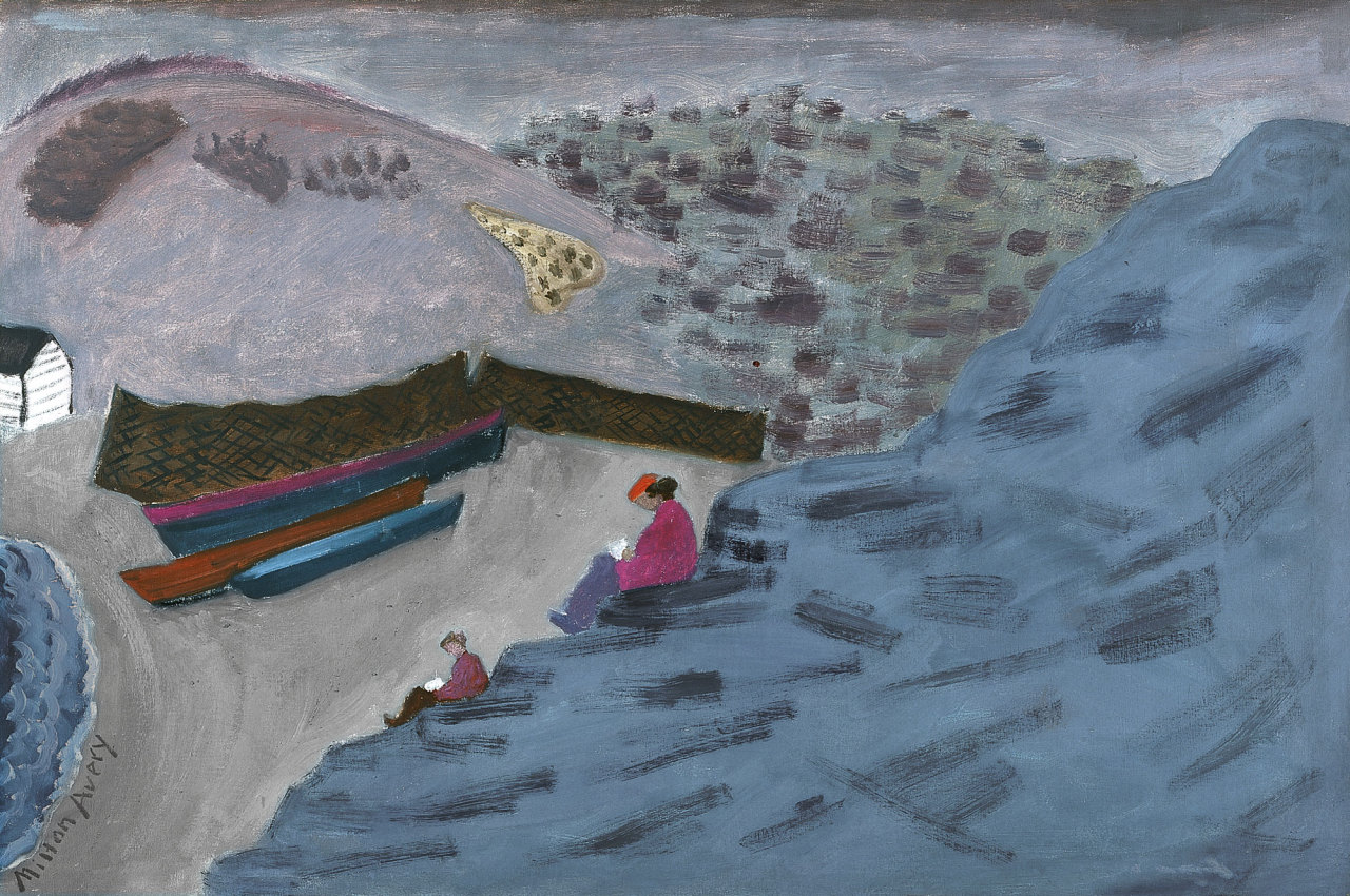 Milton Avery (Altmar, New York 1885 - New York City 1965) a) Canadian Cove, 1940;