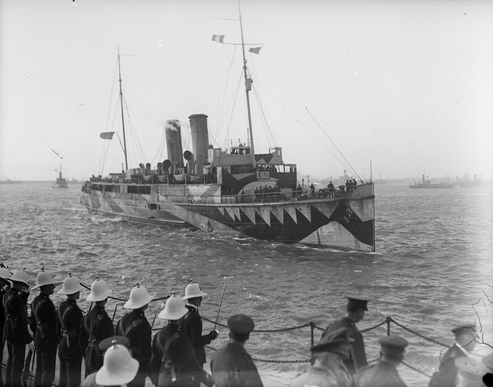 rocketumbl:WWⅠ Dazzle camouflage