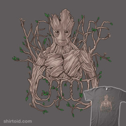 shirtoid:  We Are Groot by SugarPoultry is ป for a limited time at OtherTees 