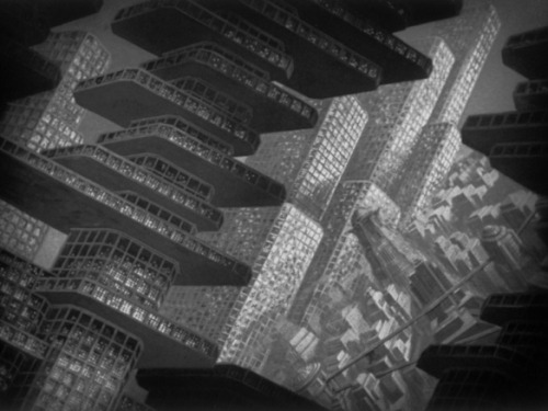 thewisecrackingtwenties: Impressive architecture in Metropolis (1927) directed by Fritz LangIt might