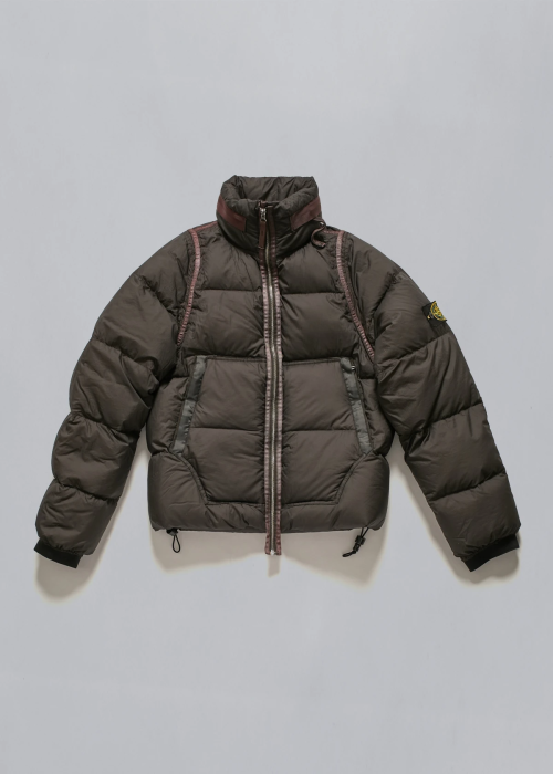 myf4shionfolder: STONE ISLAND OPAQUE NYLON TELLA GOOSE DOWN BOMBER AW2007 Dress Well Or Die Trying: 