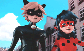 angrycucco:  Miraculous Ladybug   ☆ The Mime  Bonus Gif:
