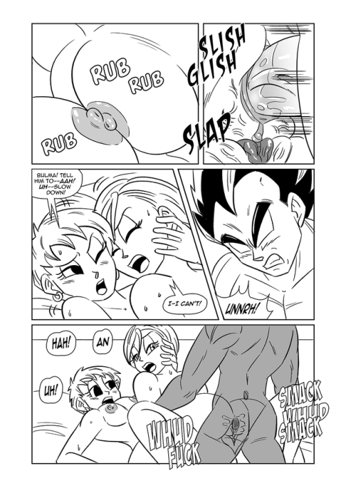 A Brief Affair - Pgs 25-29Ultra “sex” Instinct!Honestly it wasn’t supposed to be anything related to “Ultra Instinct”. When I written the outline for the story months ago, it was just Vegeta in “uber sex god” mode. XD