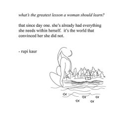 jessitheyogi:  You are enough. Goodnight 🌝✨💛 @rupikaur_ 