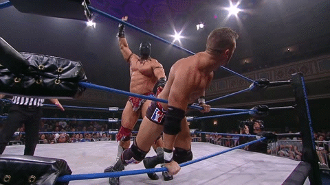 Magnus gets a spanking from ‘The Freak’ Rob Terry
