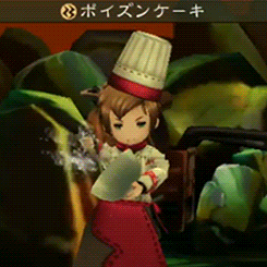 maribelhearn:  Bravely Second’s Pâtissier class showcased by Magnolia, Yuu, and
