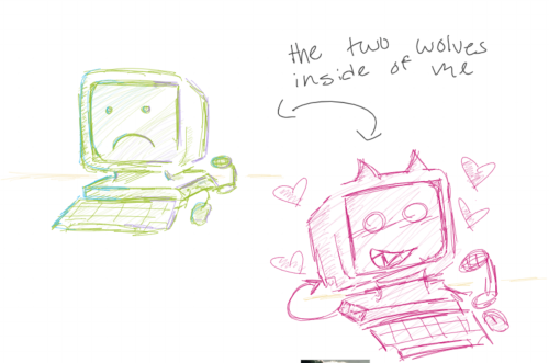 Electric Dreams Art Dump On Whiteboard