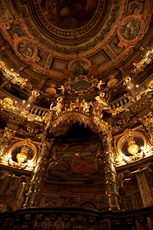 clara–lux:GALLI BIBIENA, Giuseppe (1696-1757) (architecture)Interior of the Margravial Opera House17